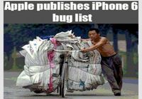 iPhone 6:n bugilista