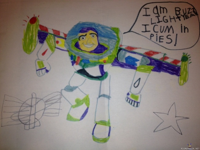 Buzz lightyear - i come in peace!