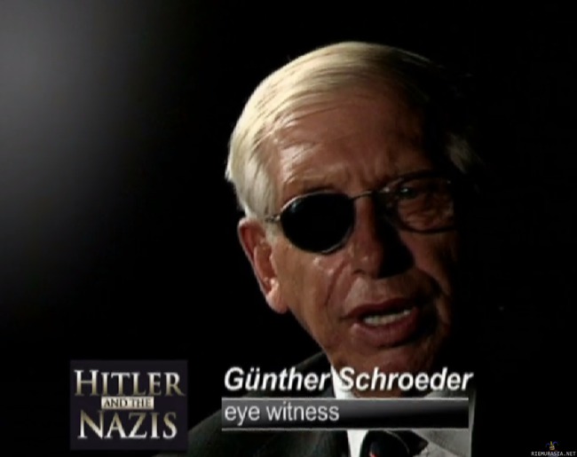 Silminnäkijä Günther - Günther Schroeder on nähnyt asioita