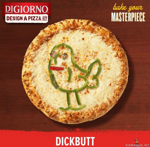 Design a pizza - Masterpiece