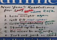 New Year's Resolutions