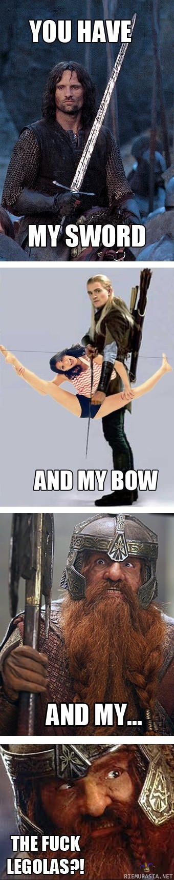 You have my bow..