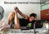 Different mousepad