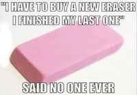 New eraser