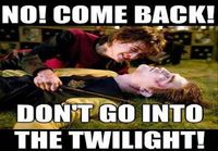 Harry Potter yrittää estää Twilightin