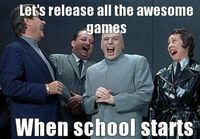 Release all the awesome games