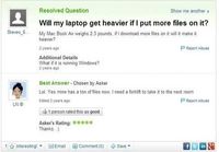 Heavy laptop