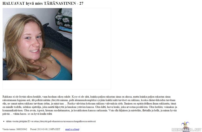 Craigslist löytö - craiglist.com huivttavaa tavaraa kyllä löytyy