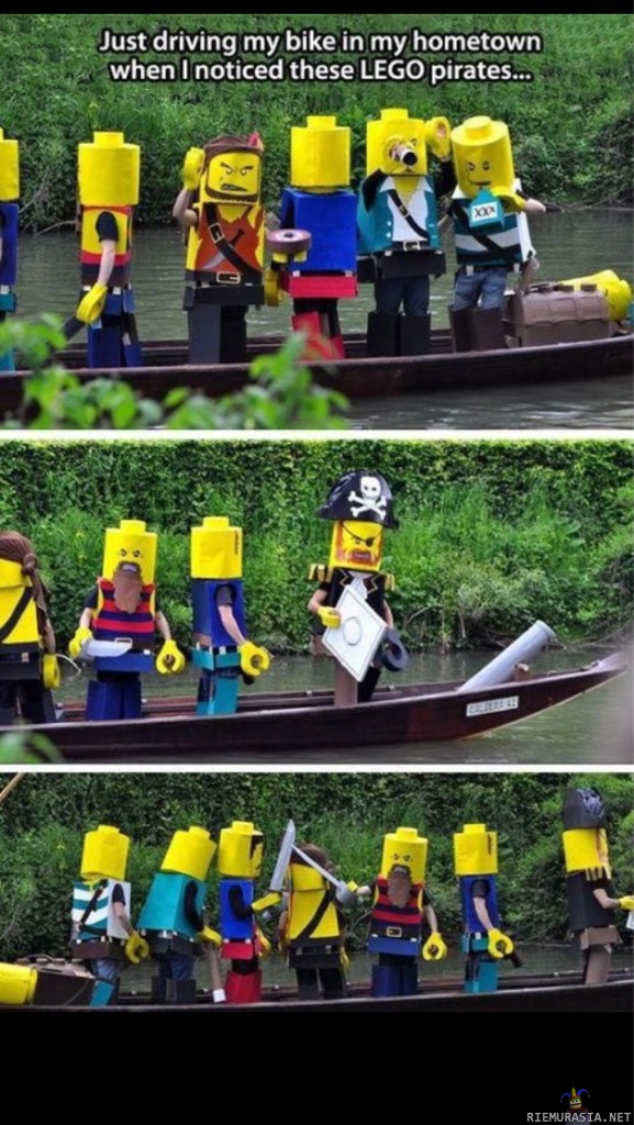 Lego merirosvoja - normipäivä
