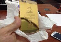 24-karaatin kultainen iPhone 5S