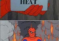Spiderman auttaa kylmissään olevia orpoja