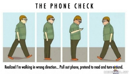 The phone check