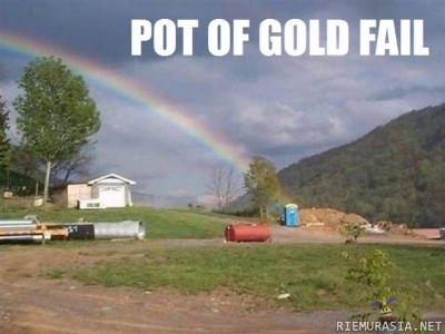 Pot of gold - fail