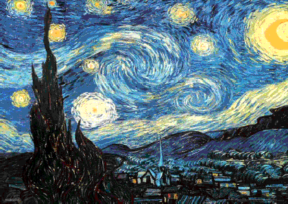 Vincent van Gogh&#039;n Tähtikirkas yö