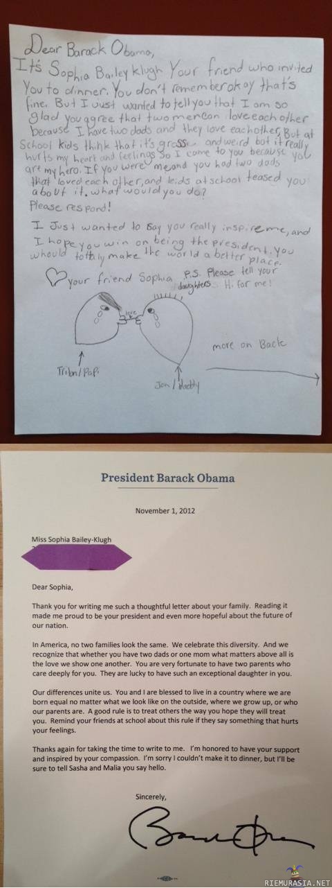 Kirje presidentille