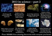Vuosi 2013 tieteessä osa 2