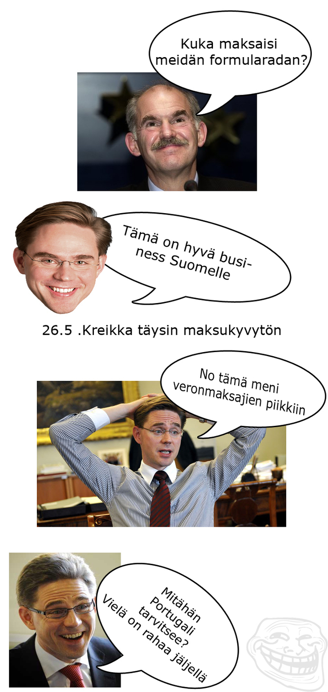 Kreikka - Kreikka ja Katainen