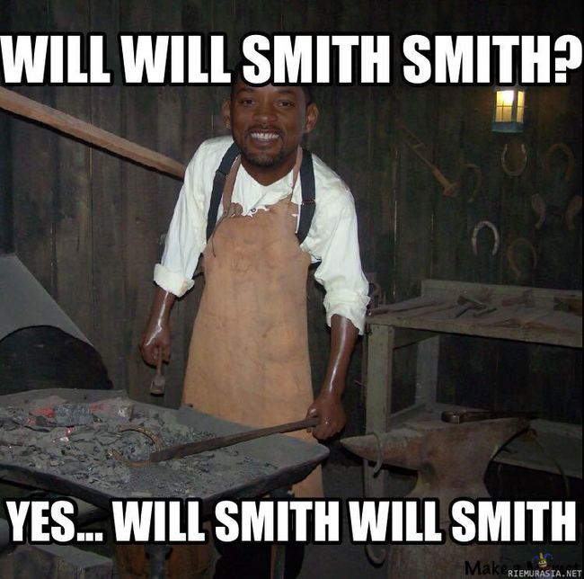 will will smith smith? - will will smith smith