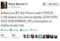 Ricky Gervais ja Twitter