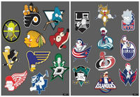 NHL-logot tehtynä Simpsoneista