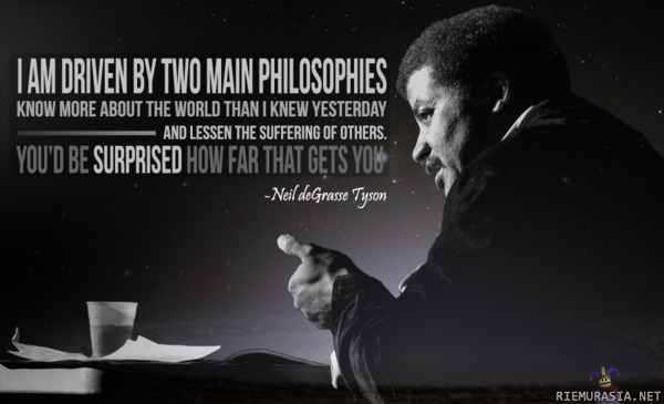 Neil deGrasse Tyson - Two main philosophies