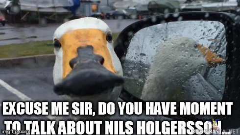 Excuse me sir... - Nils holgerssonin todistajat pysäyttävät autoilijoita ja levittävät sanaa
