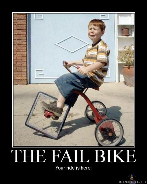 The fail bike