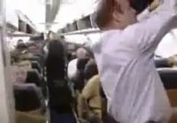 Flight Attendant RAPPING the Safety Briefing