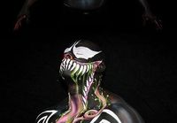 Venom bodypaint