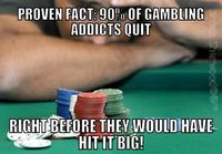 Gambling addicts