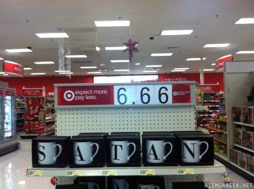 Satan - Jollain ollu hauskaa kaupassa