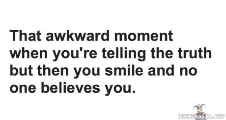 The Awkward moment