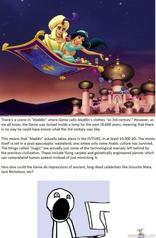 Aladdin - Oletko ennen tajunnut?