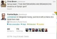 Chris Brown Olympialaisissa