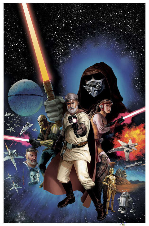 The Star Wars # Issue 1 - Sarjakuva George Lucasin ensimmäisen The Star Wars -käsikirjoituksen pohjalta 