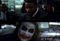 Black man vs Batman