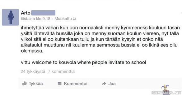 Se kaikkien rakastama Kouvola - Meno vidu Kouvola