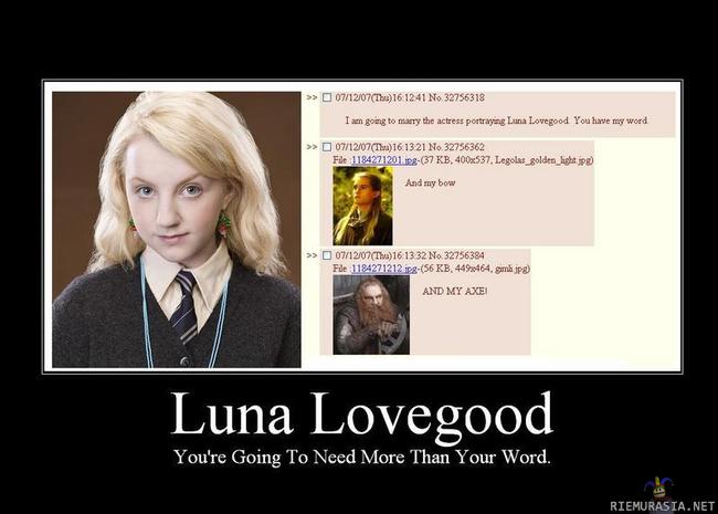 Luna Lovegood - ja loppuklaani
