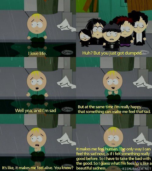 Butters puhuu asiaa