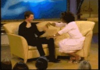 Tom Cruise imee elämänvoimia Oprahista