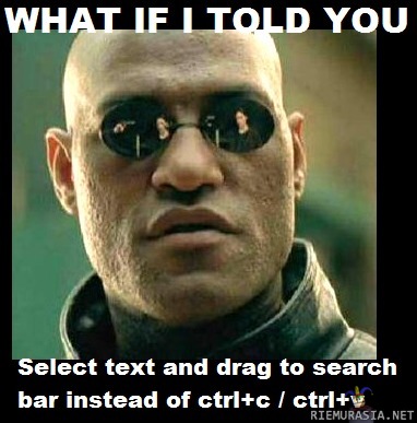 What if i told you...