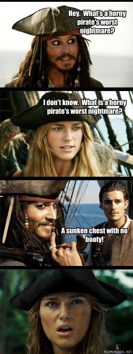 Pirate&#039;s nightmare