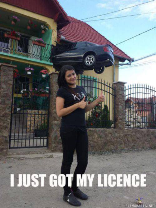 Doing an excellent job - I just got my licence