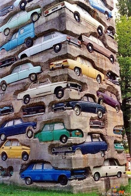Car wall - really long term parking
