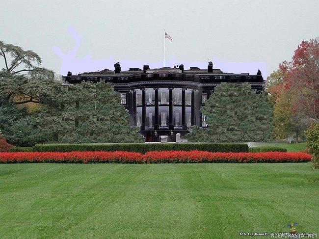 Valkoinen talo 2009 - the black house?