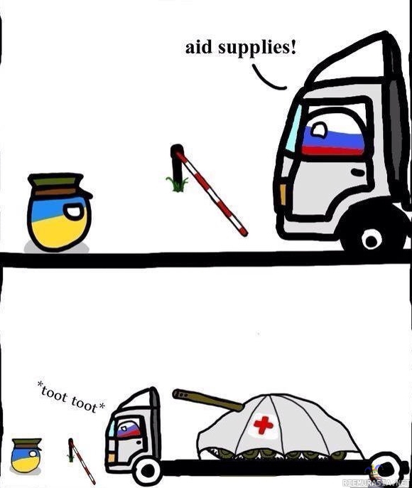 Venäjän apu - Venäjän avustuksia Ukrainalle