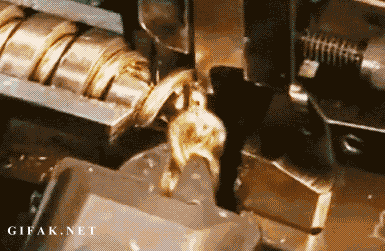 Production Process of Gold Chains - Kultaketjun valmistusta.