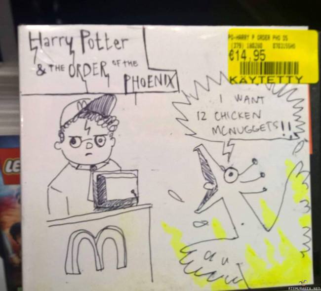 Harry Potter ja feeniksin tilaus - Hieno kansi, tätä voi kutsua jo taiteeksi