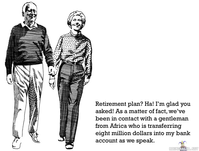 Spam - retirement plan