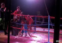 Boxing Kangaroo Owns Woman